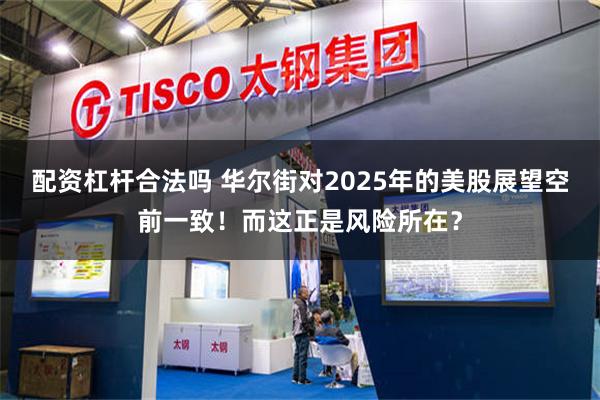 配资杠杆合法吗 华尔街对2025年的美股展望空前一致！而这正是风险所在？